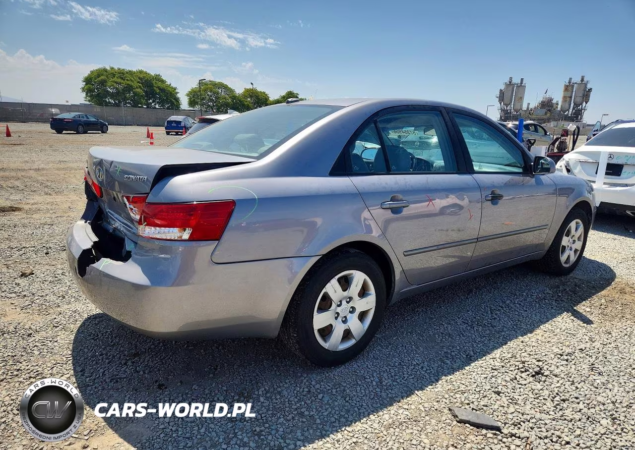 2008 Hyundai Sonata Gls VIN:5NPET46C98H373316 - 3