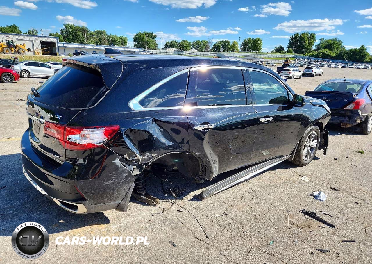 2020 Acura Mdx VIN:5J8YD4H32LL025225 - 3