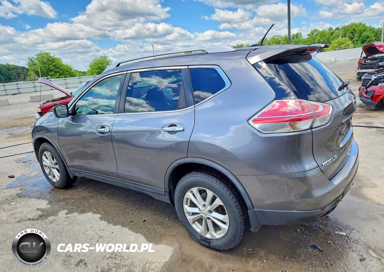 2016 Nissan Rogue Sv VIN:KNMAT2MV5GP677317 - 2