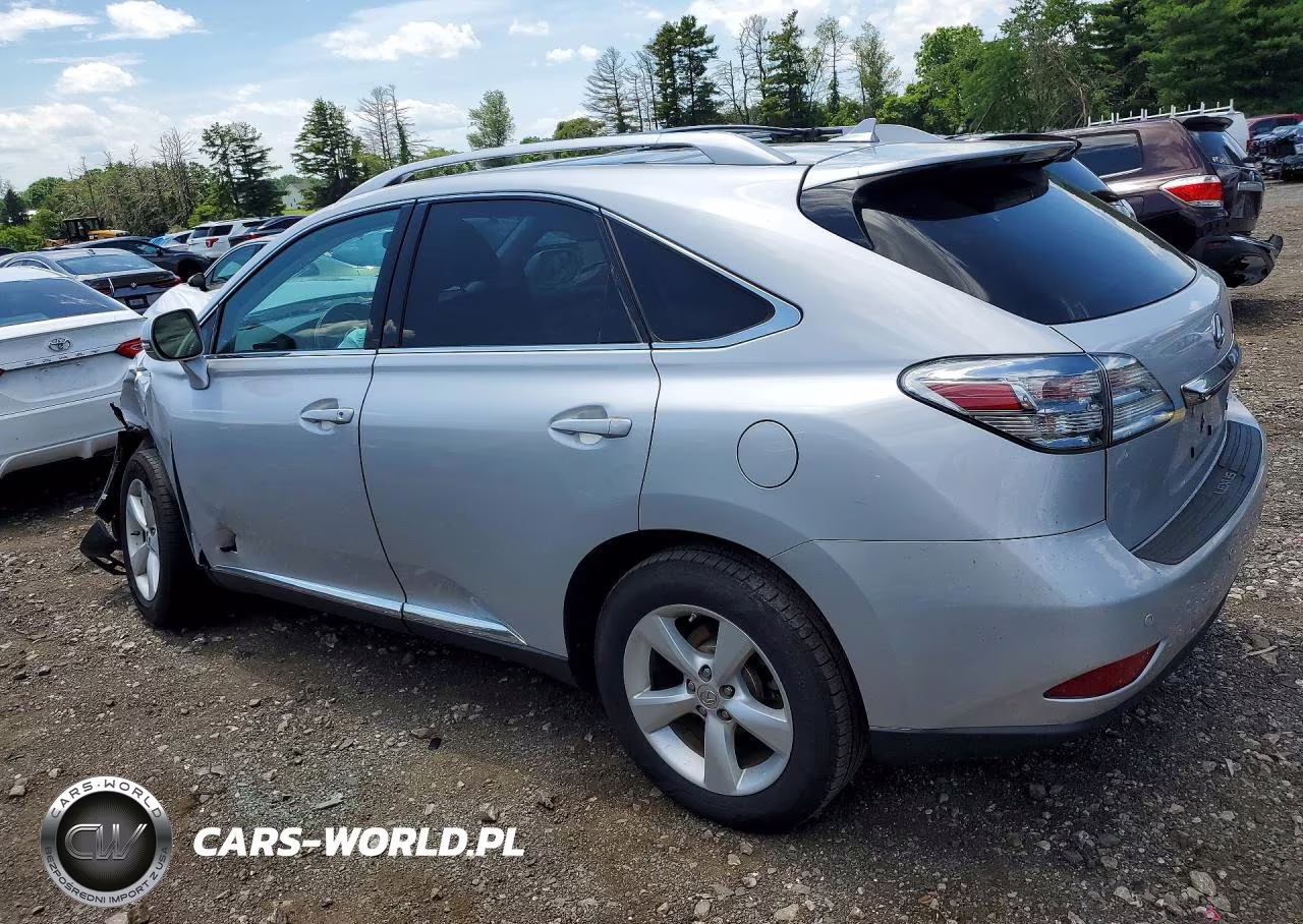 2012 Lexus Rx 350 VIN:2T2BK1BA7CC122780 - 2