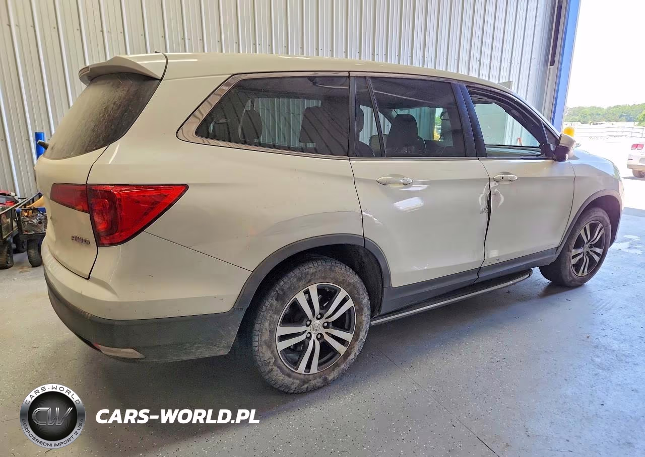2016 Honda Pilot Exln VIN:5FNYF6H72GB045667 - 3