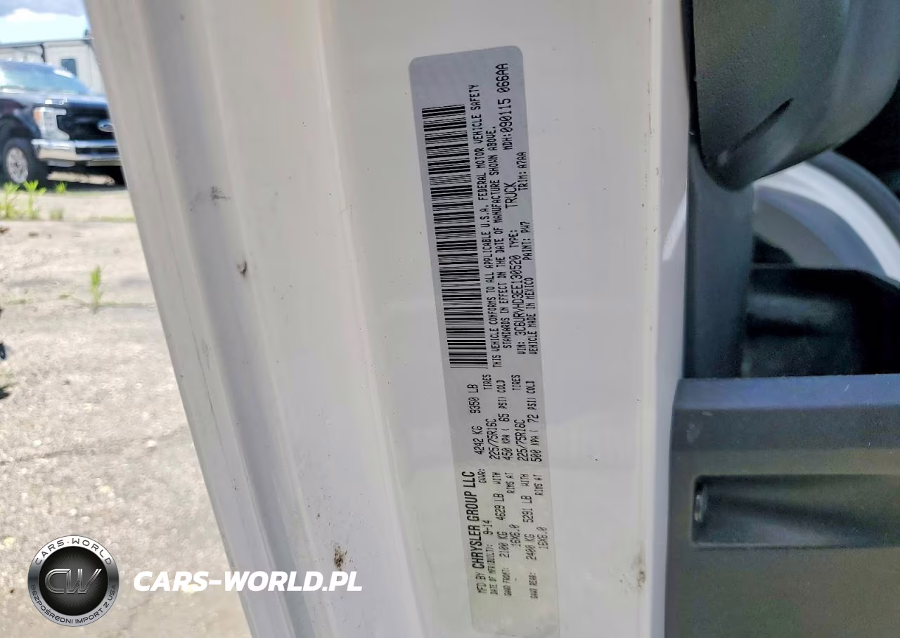 2014 Ram Promaster 3500 3500 High VIN:3C6URVHD3EE130520 - 13