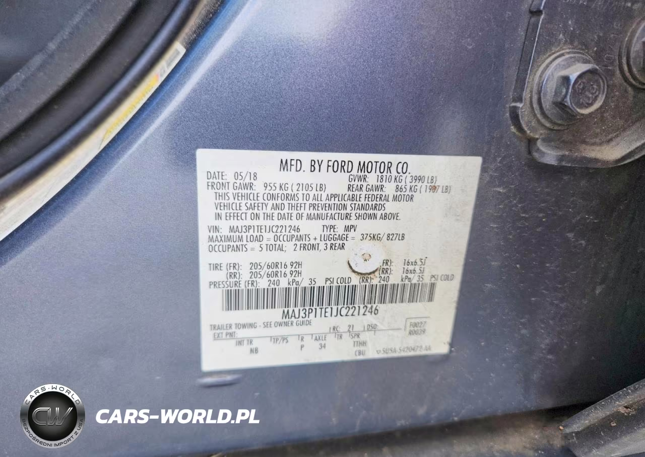 2018 Ford Ecosport Se VIN:MAJ3P1TE1JC221246 - 13
