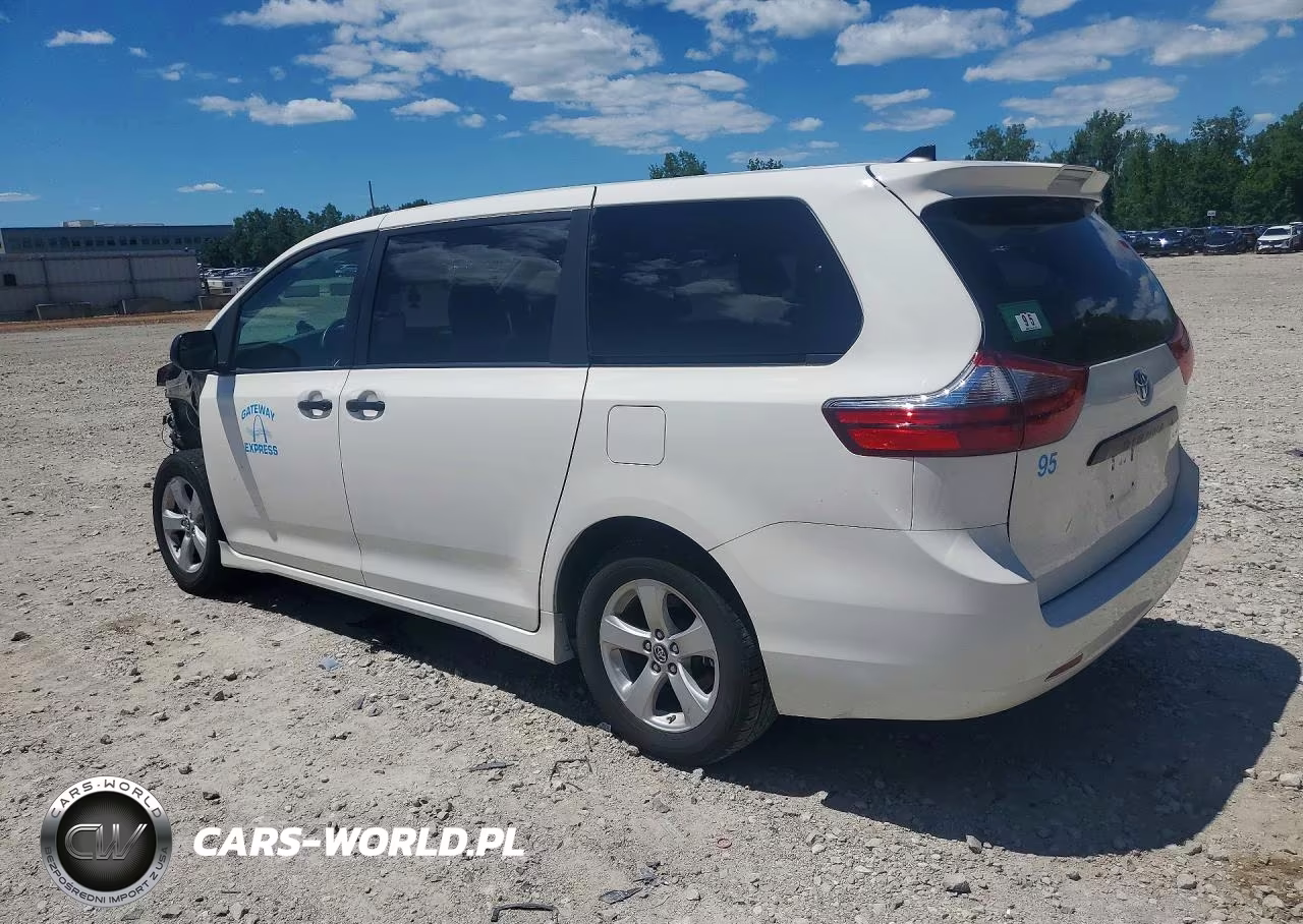 2020 Toyota Sienna L VIN:5TDZZ3DC6LS046050 - 2