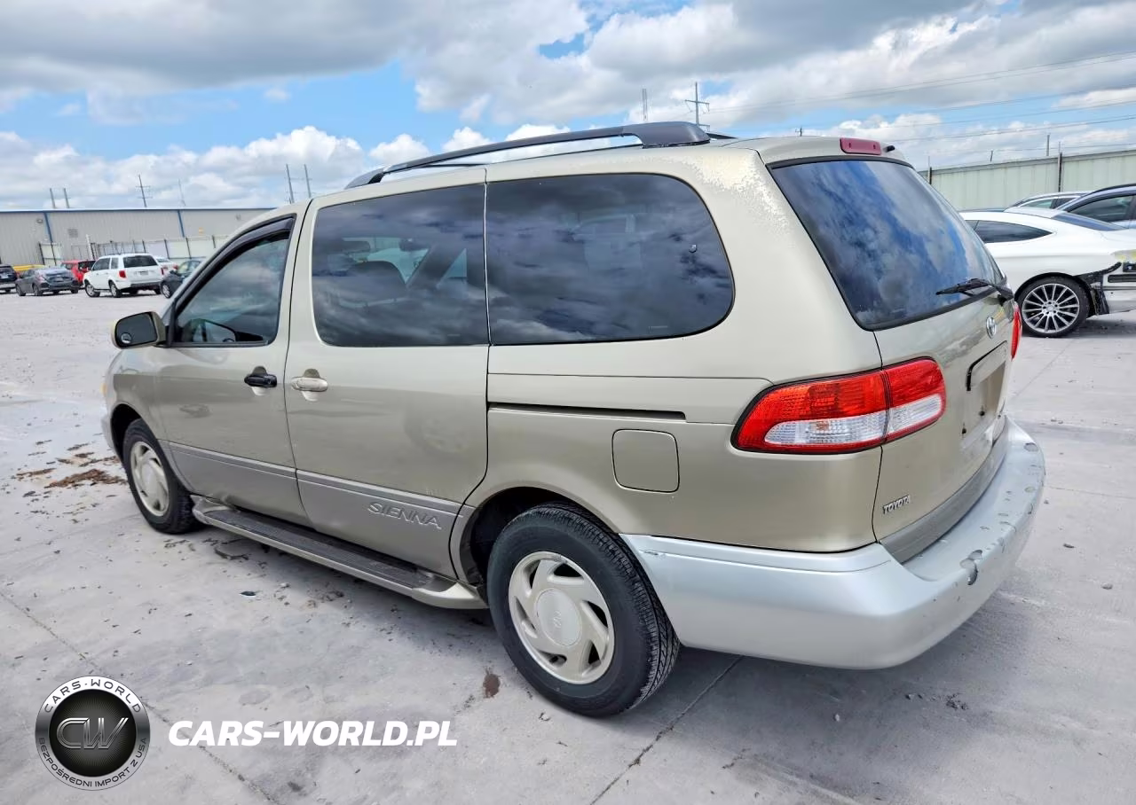2001 Toyota Sienna Xle VIN:4T3ZF13C91U370829 - 2
