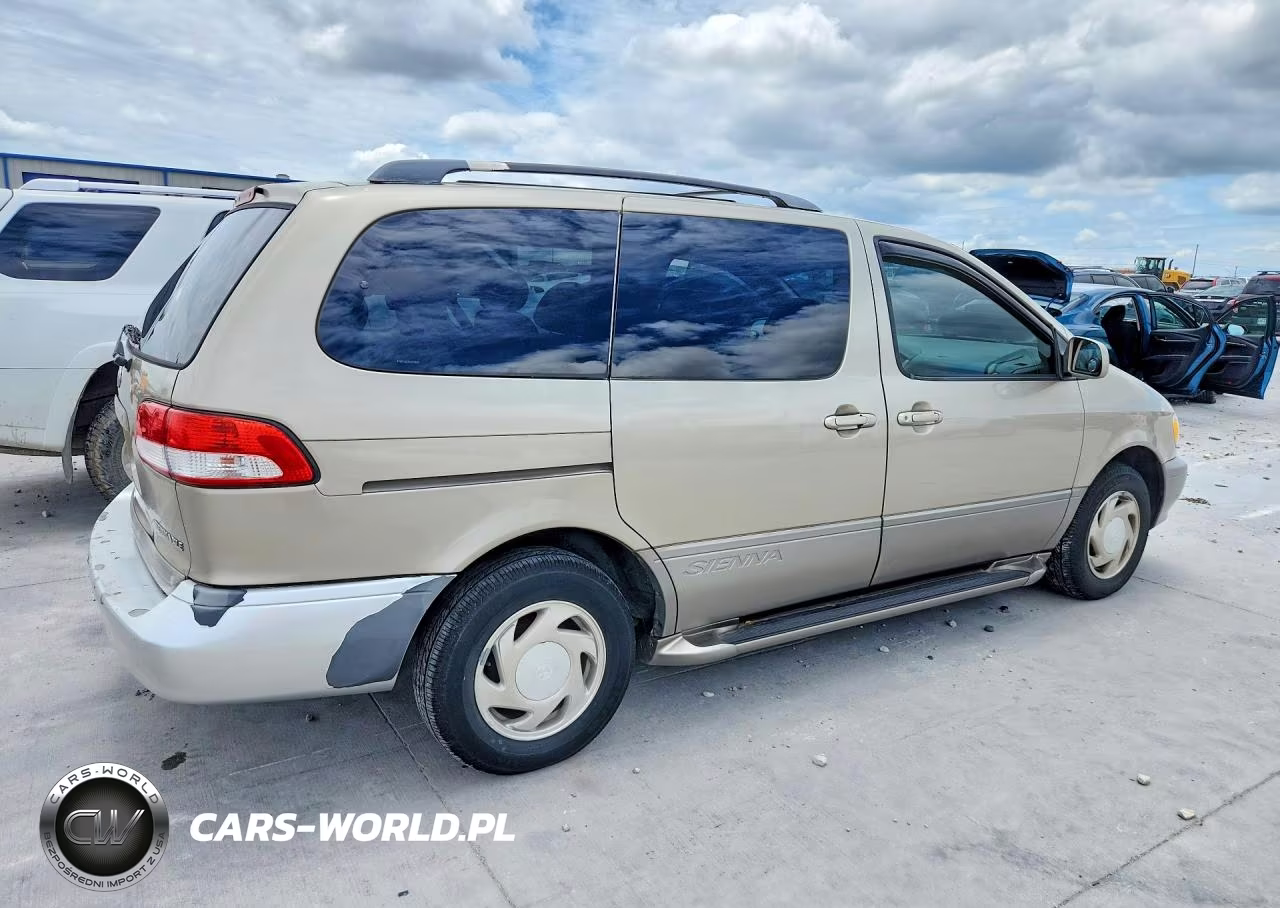 2001 Toyota Sienna Xle VIN:4T3ZF13C91U370829 - 3