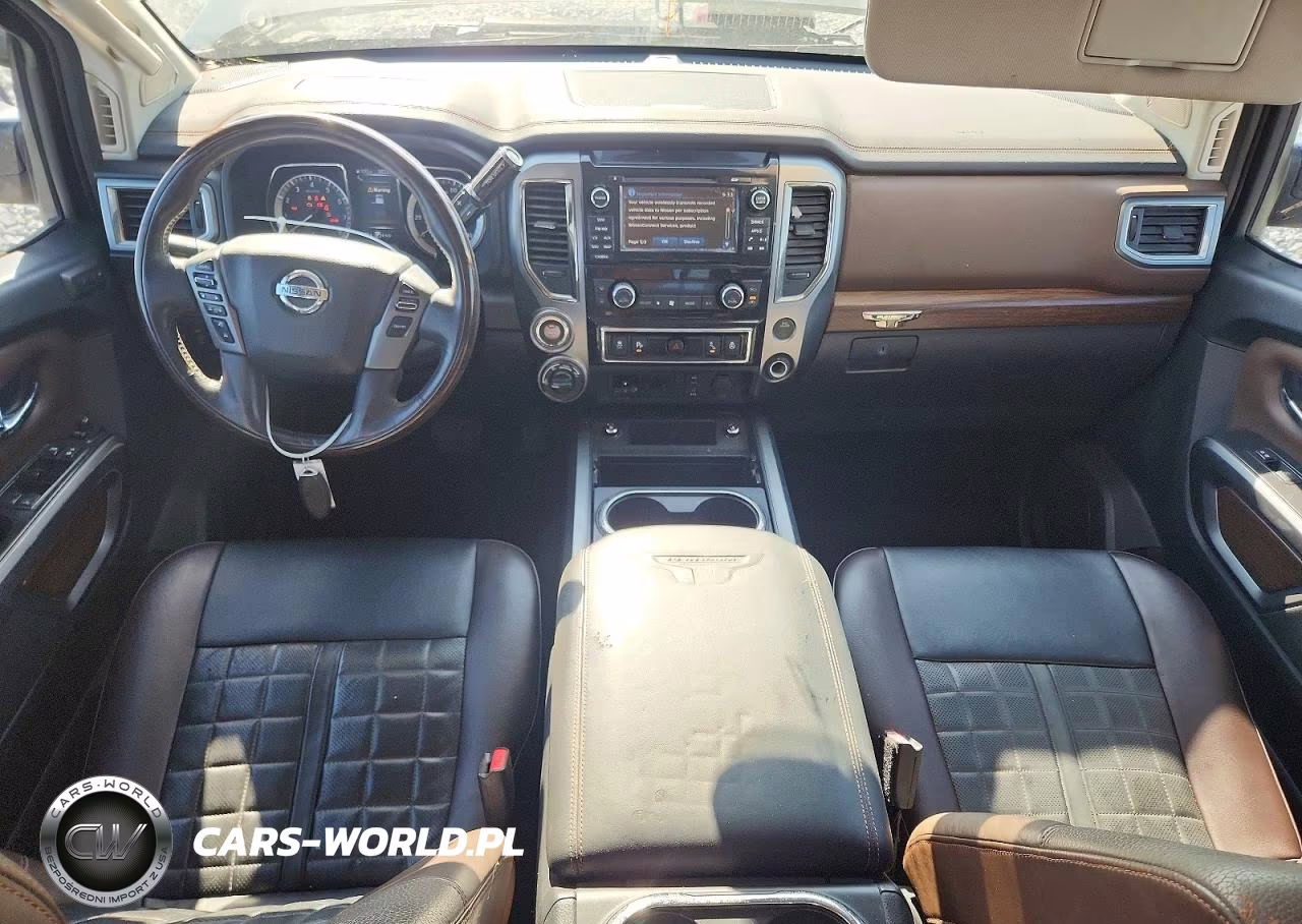 2017 Nissan Titan Platinum Reserve VIN:1N6AA1E51HN504399 - 8