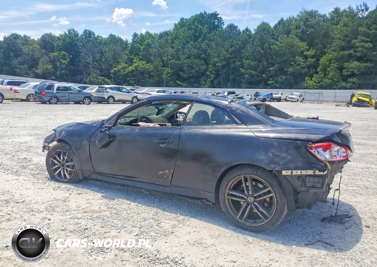 2009 Infiniti G37 Convertible Base VIN:JNKCV66E19M724692 - 2