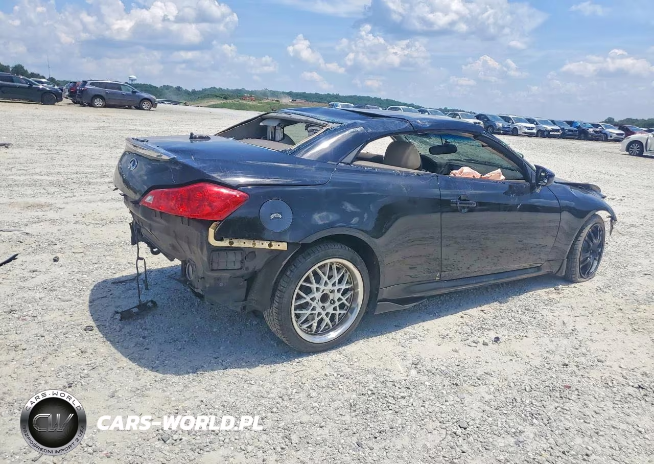 2009 Infiniti G37 Convertible Base VIN:JNKCV66E19M724692 - 3