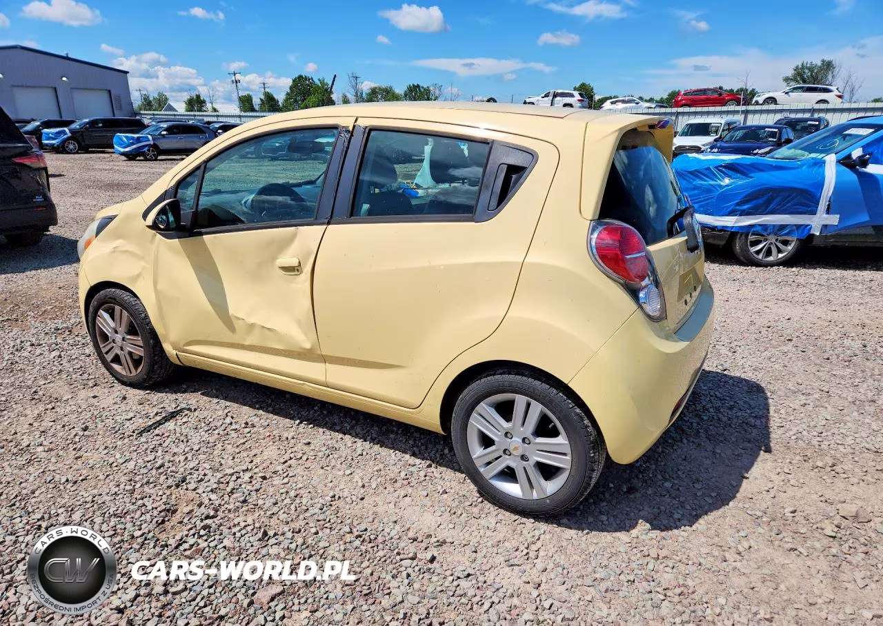 2013 Chevrolet Spark 1Lt VIN:KL8CD6S9XDC563120 - 2