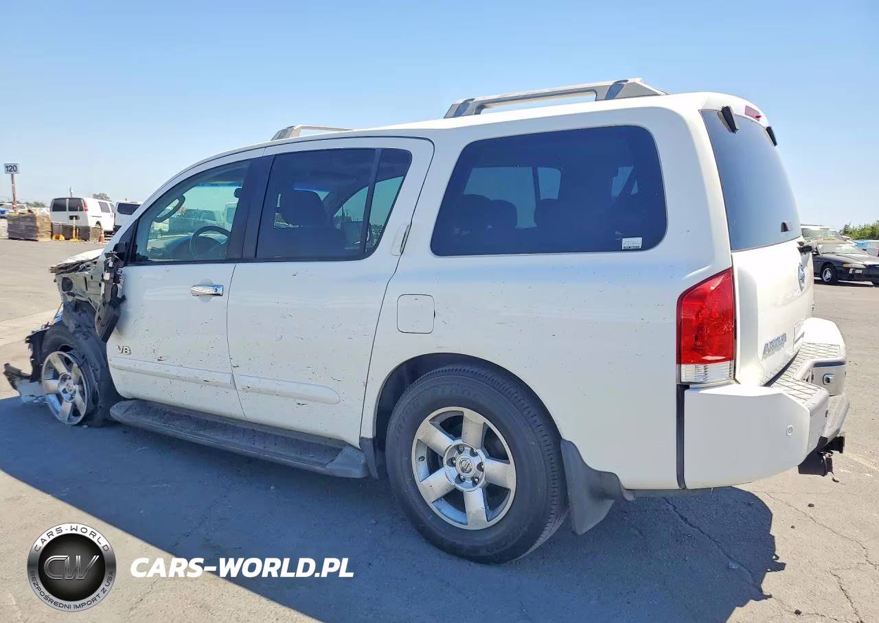 2006 Nissan Armada Se VIN:5N1AA08A46N702070 - 2