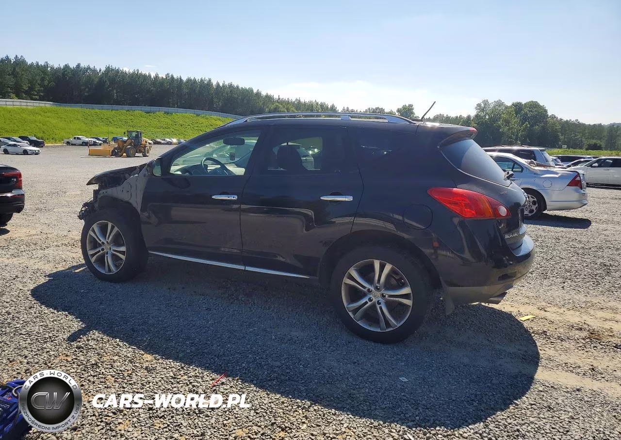 2009 Nissan Murano S-Sl-Le VIN:JN8AZ18WX9W125076 - 2