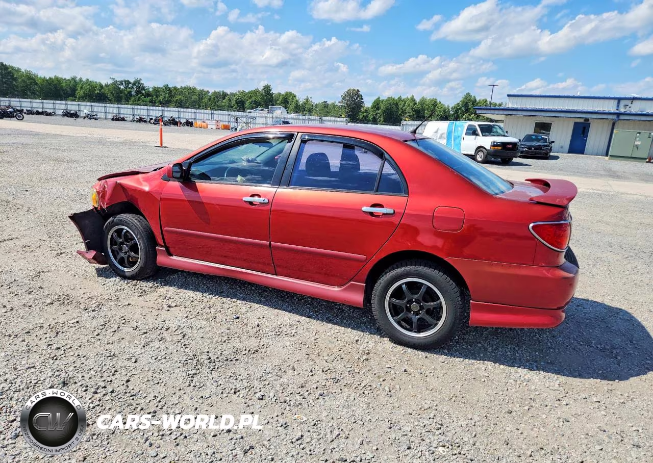 2003 Toyota Corolla S VIN:2T1BR32E63C135003 - 2
