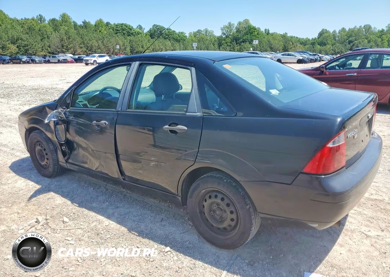 2007 Ford Focus Zx4 VIN:1FAHP34N77W342029 - 2