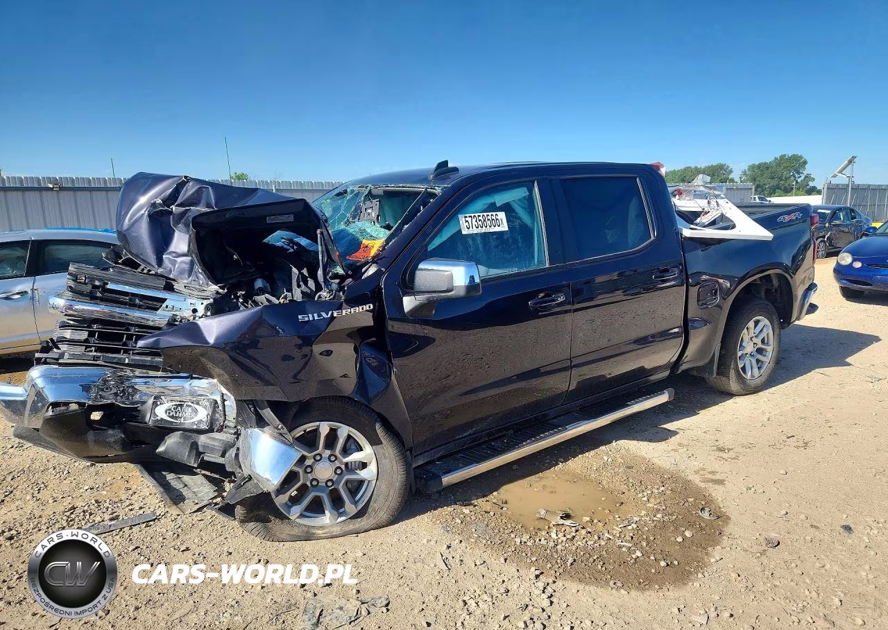 2023 Chevrolet Silverado K1500 Lt-L VIN:3GCPDKEK8PG169343 - 1