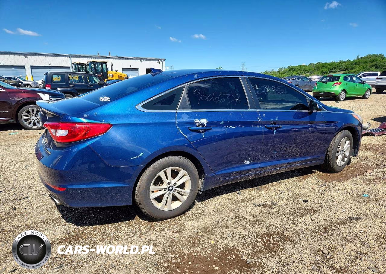 2016 Hyundai Sonata Se VIN:5NPE24AF8GH352153 - 3