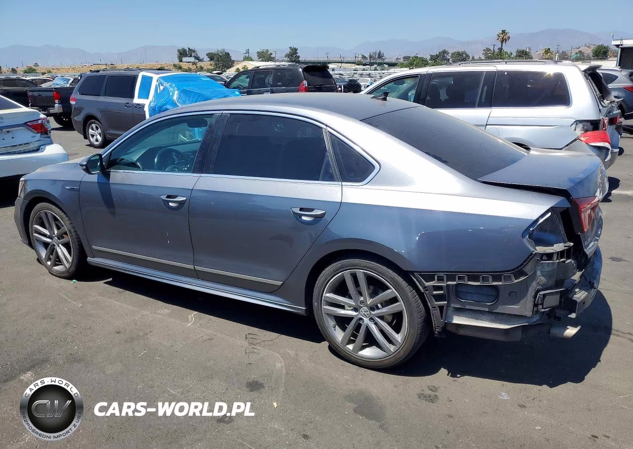 2019 Volkswagen Passat Se R-Line VIN:1VWMA7A36KC006318 - 2
