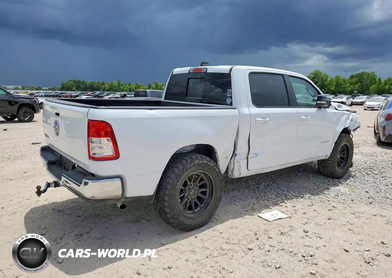 2021 Ram 1500 Big Horn VIN:1C6RREFGXMN609143 - 3