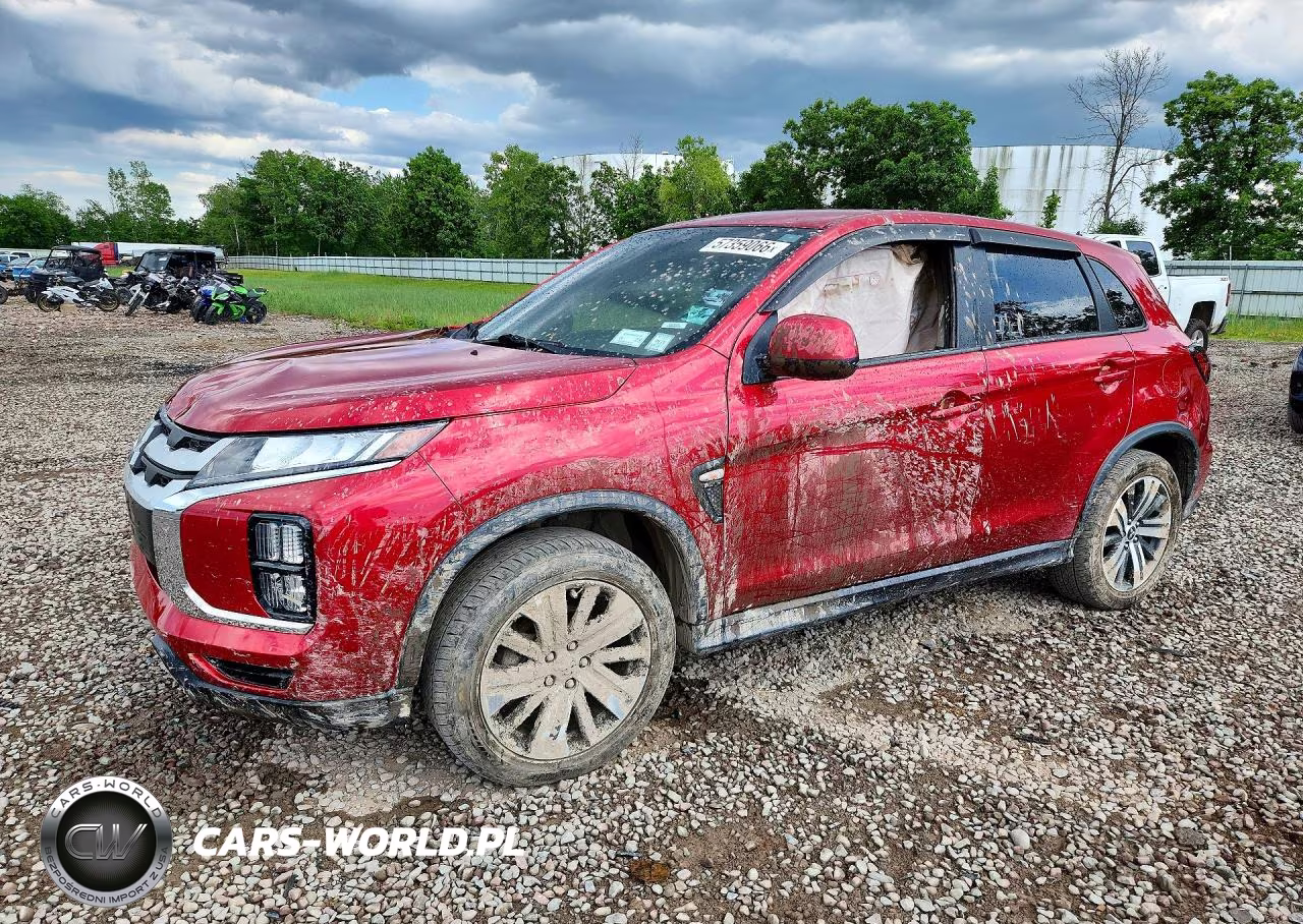 2022 Mitsubishi Outlander Sport Es VIN:JA4ARUAU0NU009858 - 1