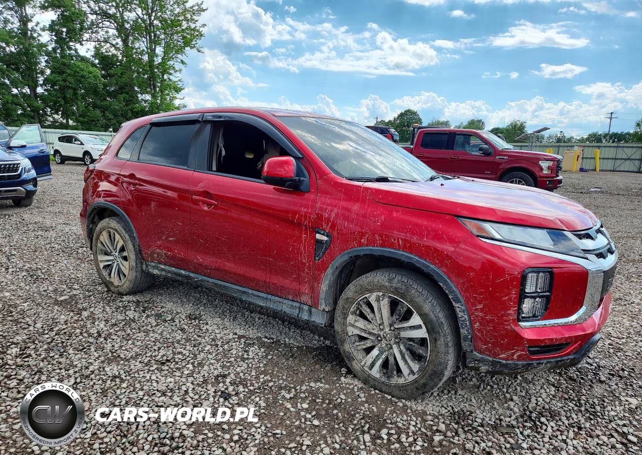 2022 Mitsubishi Outlander Sport Es VIN:JA4ARUAU0NU009858 - 4