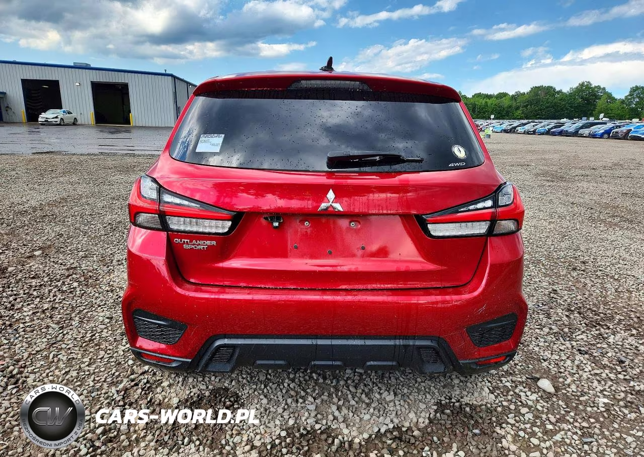 2022 Mitsubishi Outlander Sport Es VIN:JA4ARUAU0NU009858 - 6