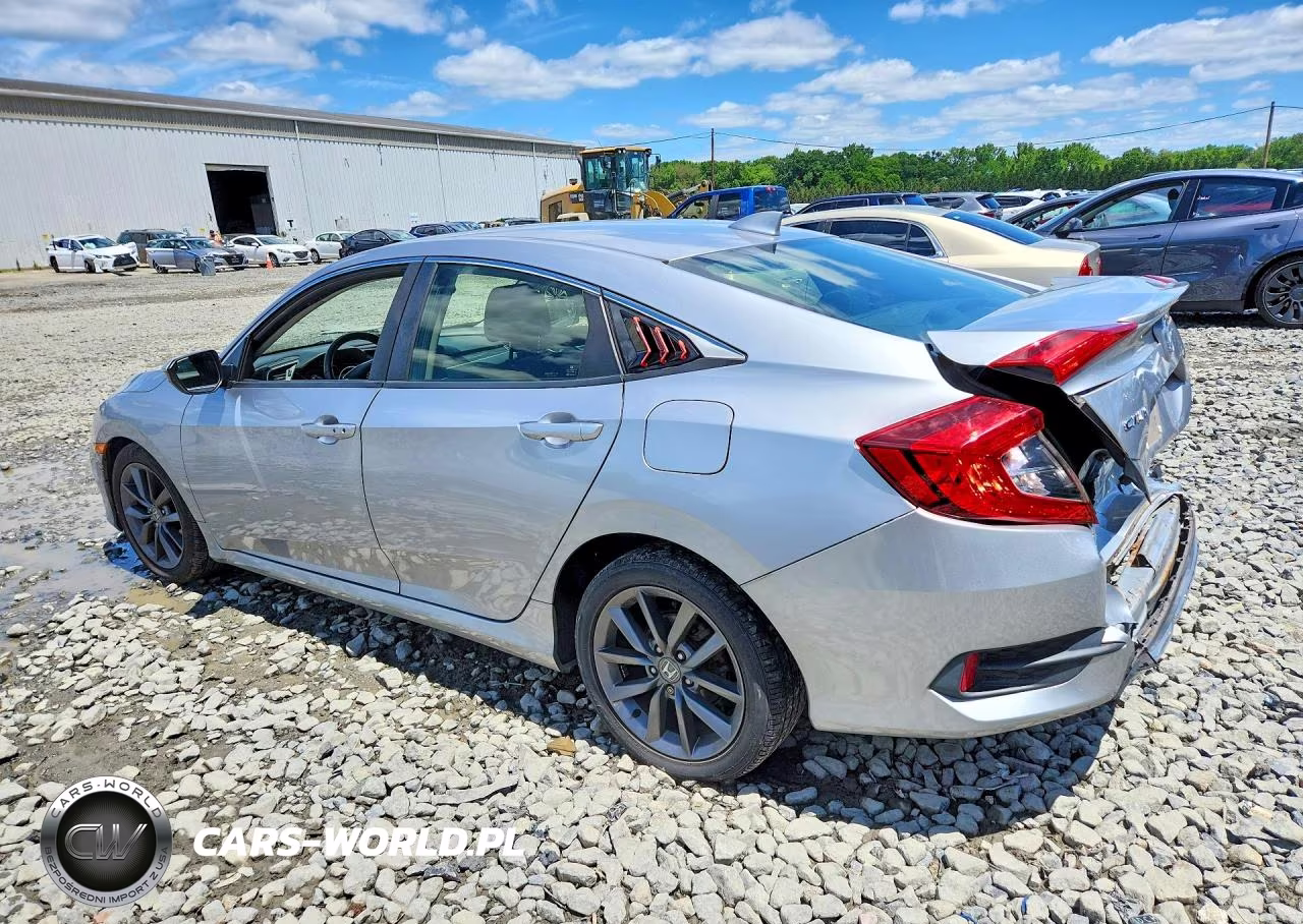 2019 Honda Civic Ex VIN:JHMFC1F32KX008733 - 2