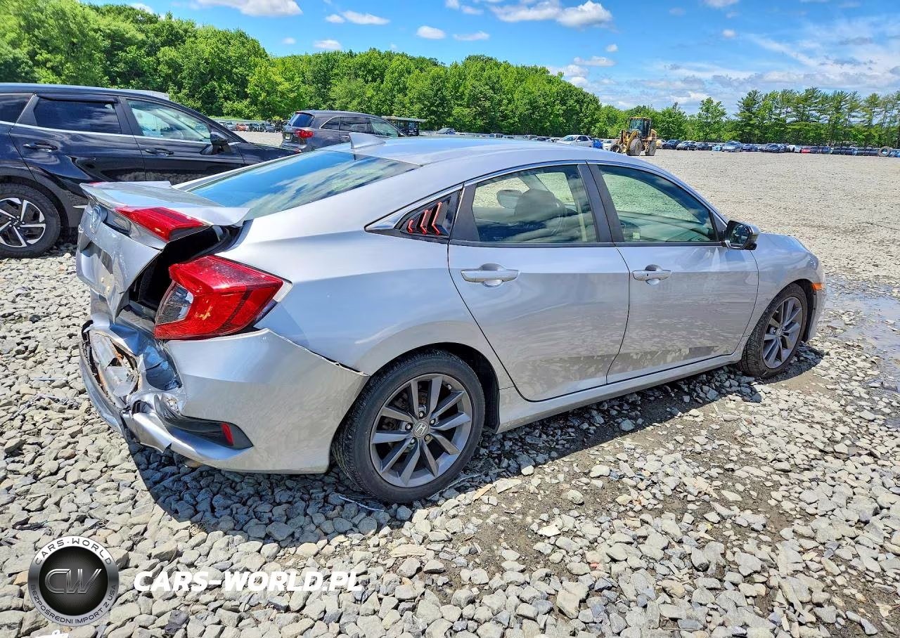 2019 Honda Civic Ex VIN:JHMFC1F32KX008733 - 3