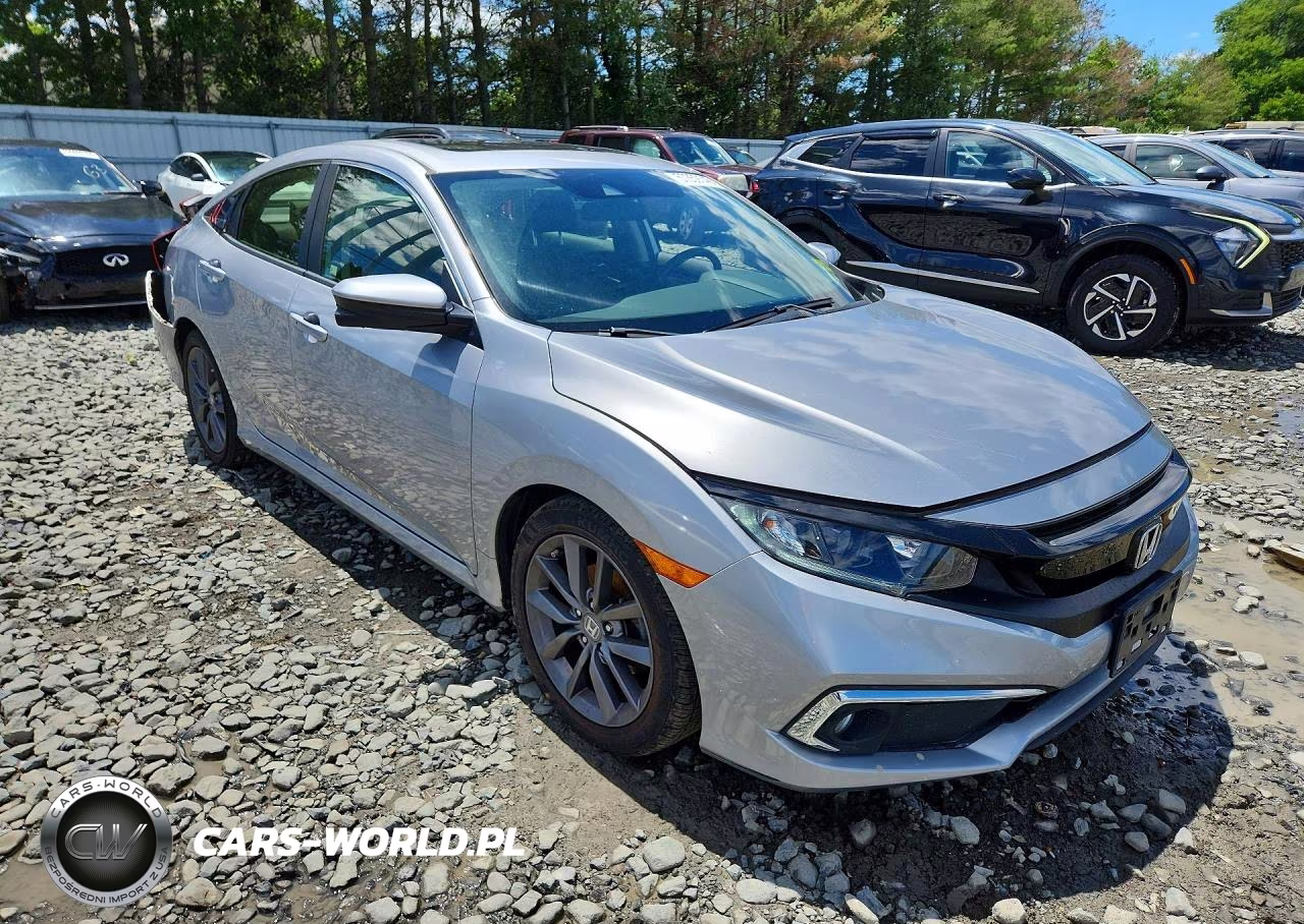 2019 Honda Civic Ex VIN:JHMFC1F32KX008733 - 4