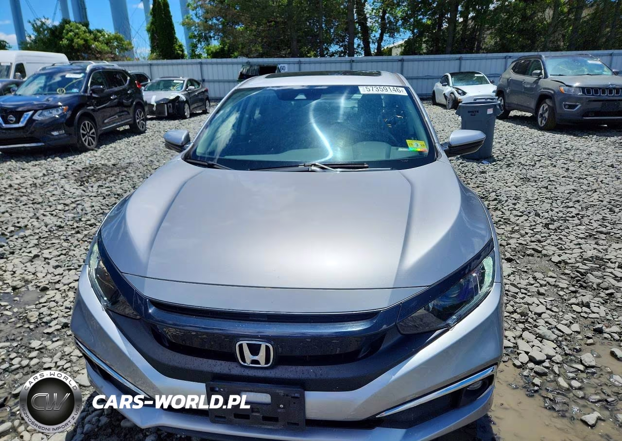 2019 Honda Civic Ex VIN:JHMFC1F32KX008733 - 5