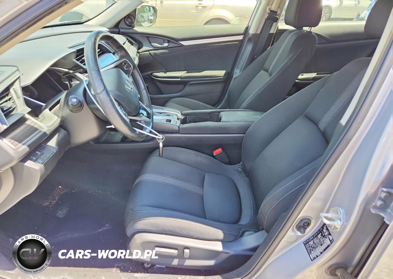 2019 Honda Civic Ex VIN:JHMFC1F32KX008733 - 7