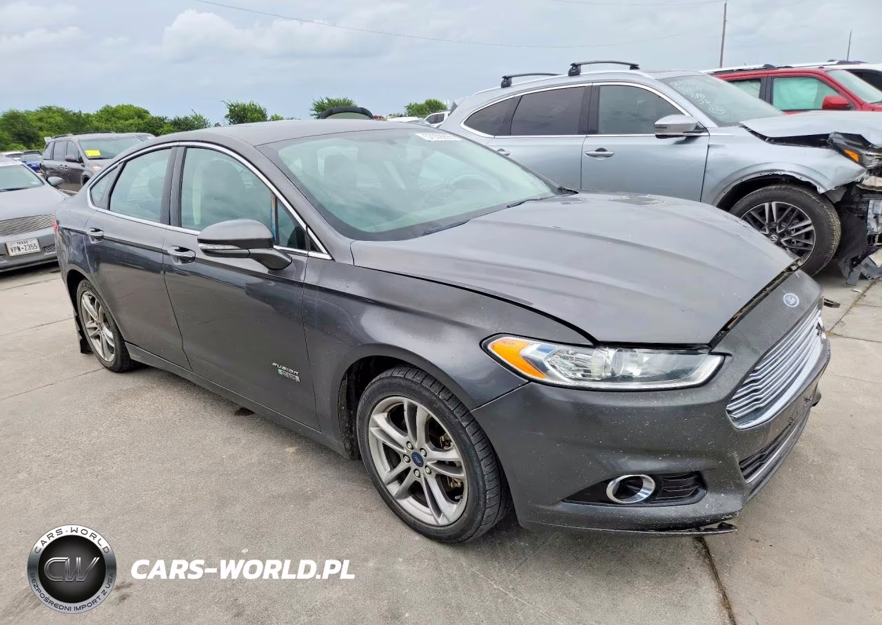 2016 Ford Fusion Titanium Phev VIN:3FA6P0SU5GR116171 - 4