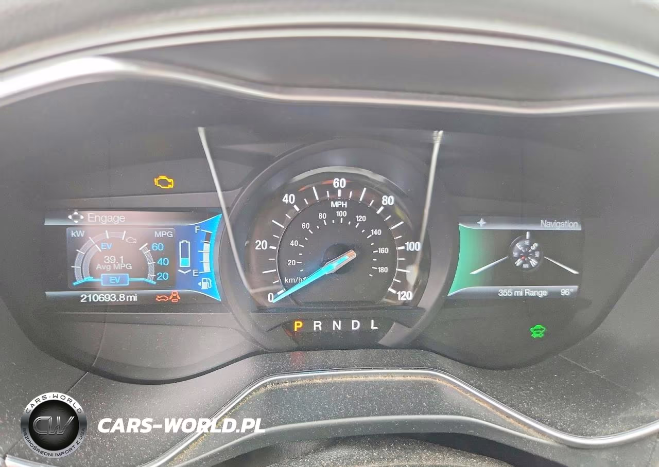 2016 Ford Fusion Titanium Phev VIN:3FA6P0SU5GR116171 - 9