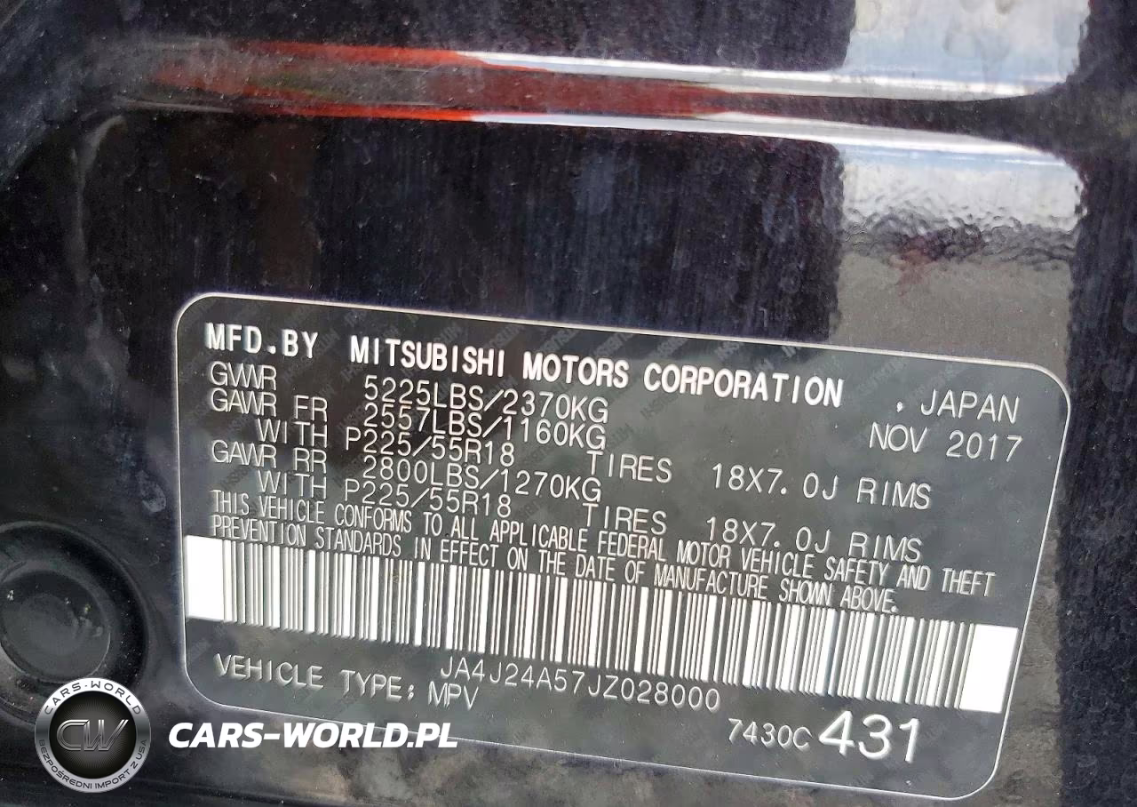 2018 Mitsubishi Outlander Se VIN:JA4J24A57JZ028000 - 12