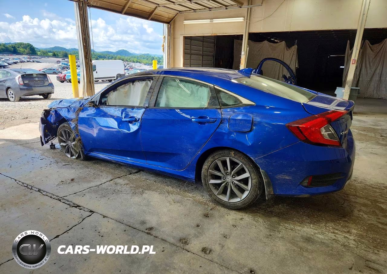 2020 Honda Civic Ex VIN:19XFC1F36LE022086 - 2