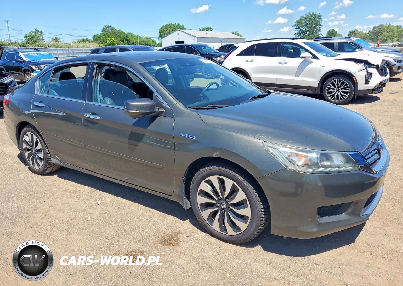 2014 Honda Accord Hybrid Exl VIN:1HGCR6F52EA004255 - 4