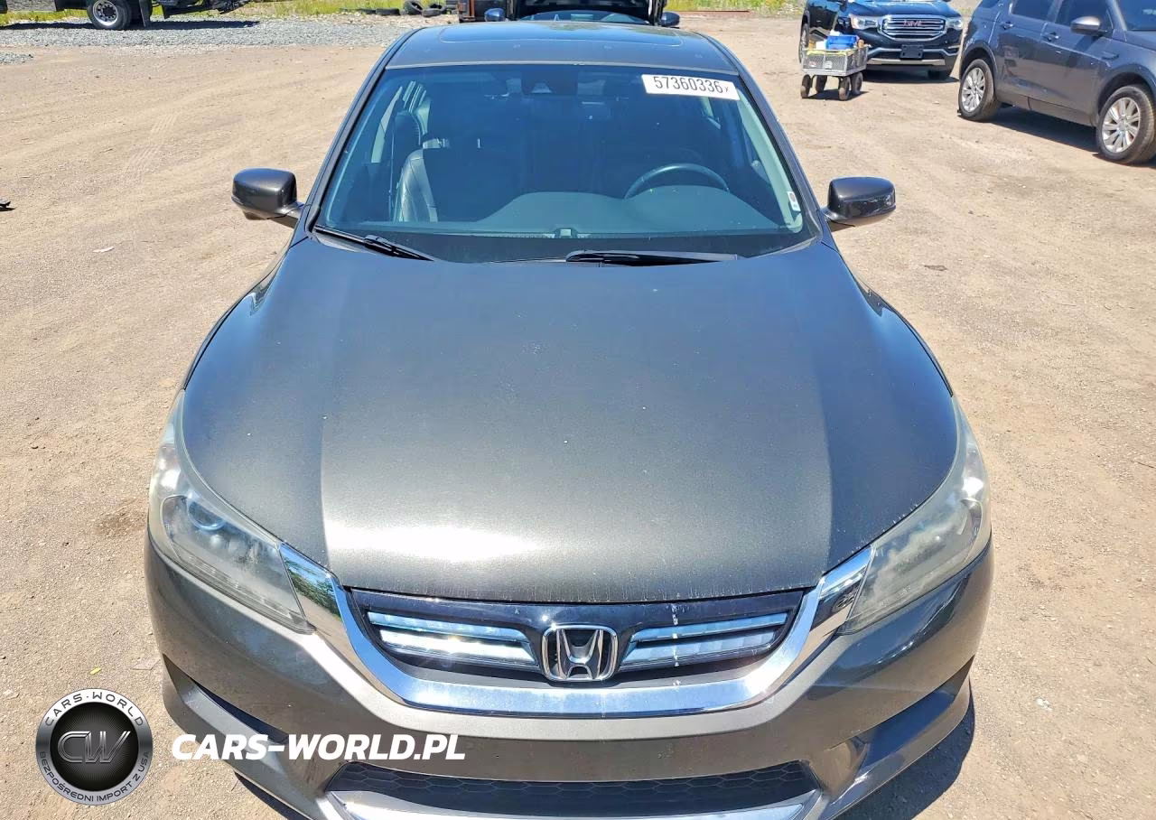 2014 Honda Accord Hybrid Exl VIN:1HGCR6F52EA004255 - 5