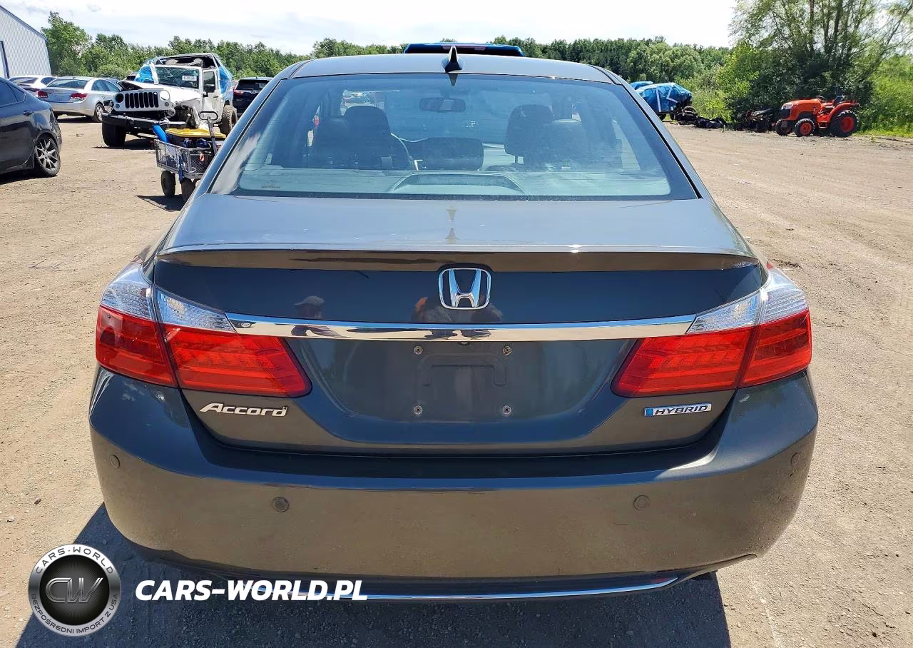 2014 Honda Accord Hybrid Exl VIN:1HGCR6F52EA004255 - 6