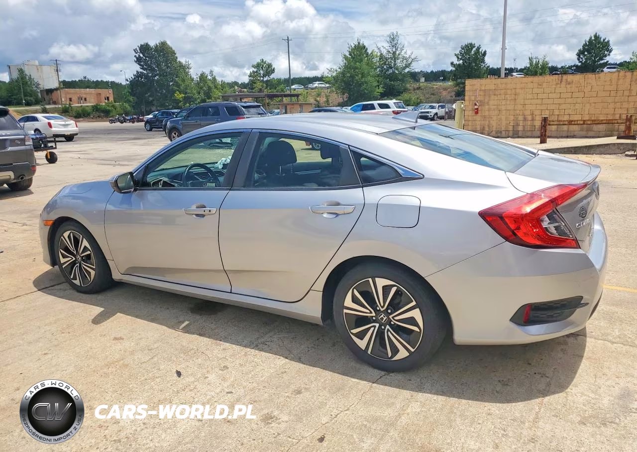 2018 Honda Civic Ex VIN:JHMFC1F37JX034095 - 2