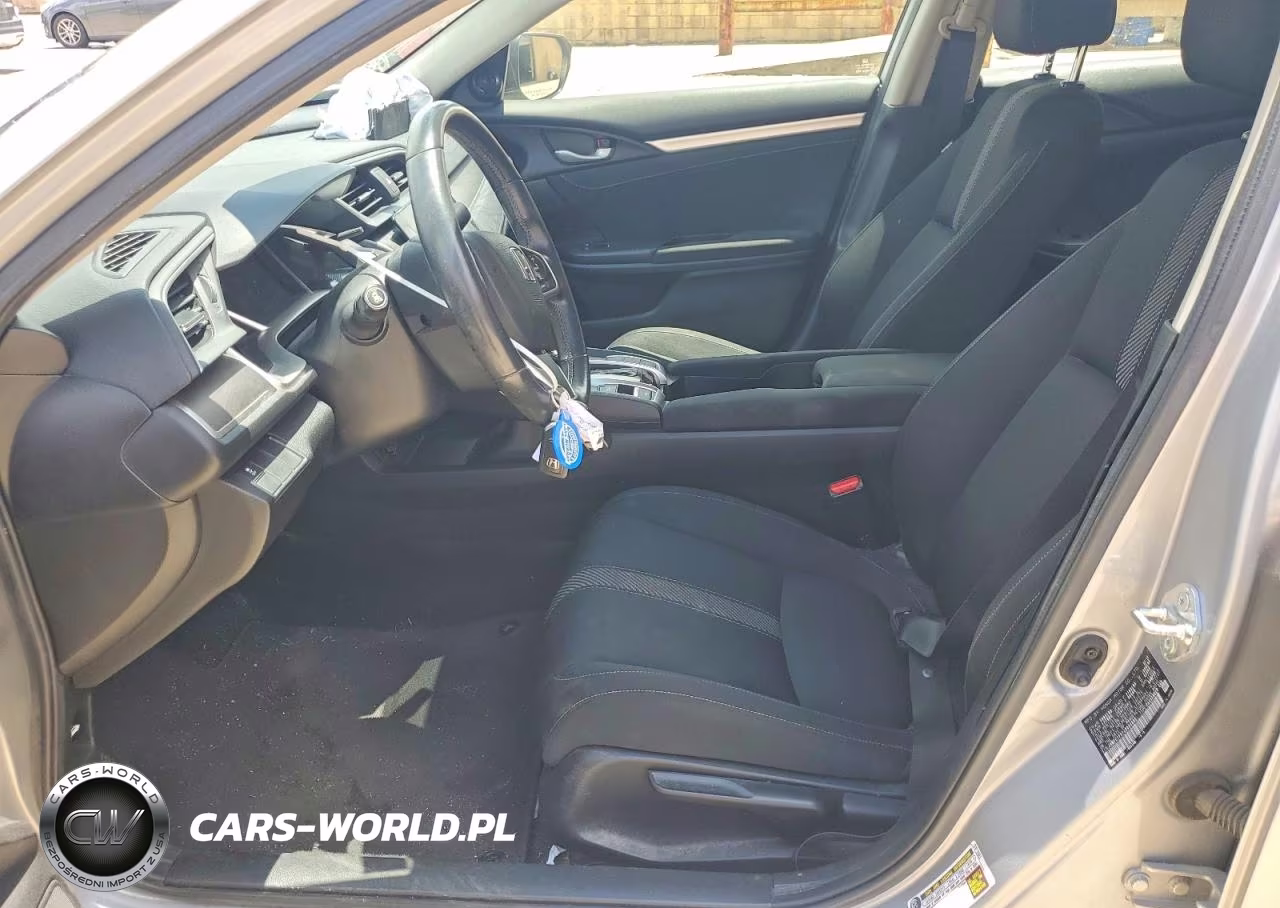 2018 Honda Civic Ex VIN:JHMFC1F37JX034095 - 7