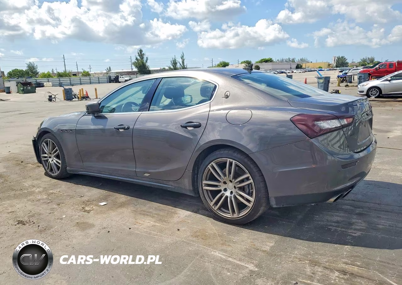 2014 Maserati Ghibli S VIN:ZAM57RTAXE1125207 - 2