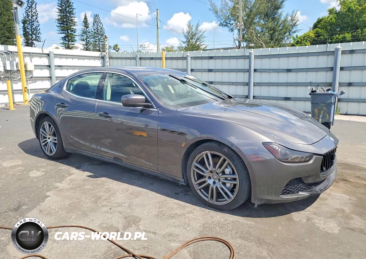 2014 Maserati Ghibli S VIN:ZAM57RTAXE1125207 - 4