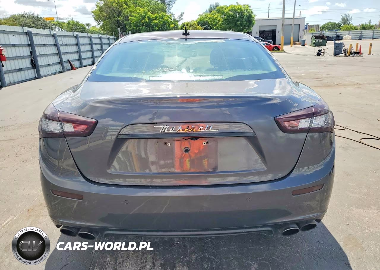 2014 Maserati Ghibli S VIN:ZAM57RTAXE1125207 - 6