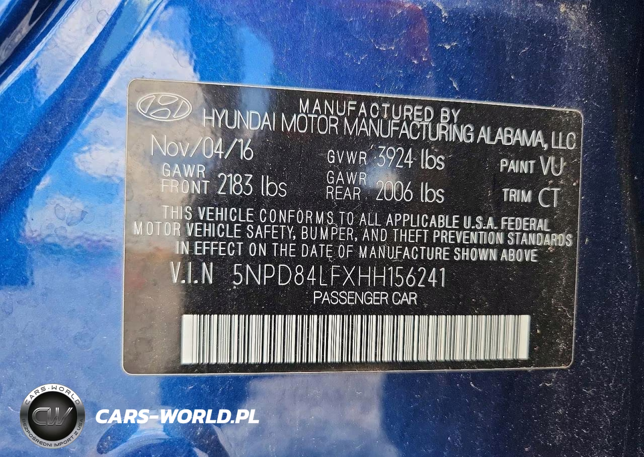 2017 Hyundai Elantra Value Edition VIN:5NPD84LFXHH156241 - 12