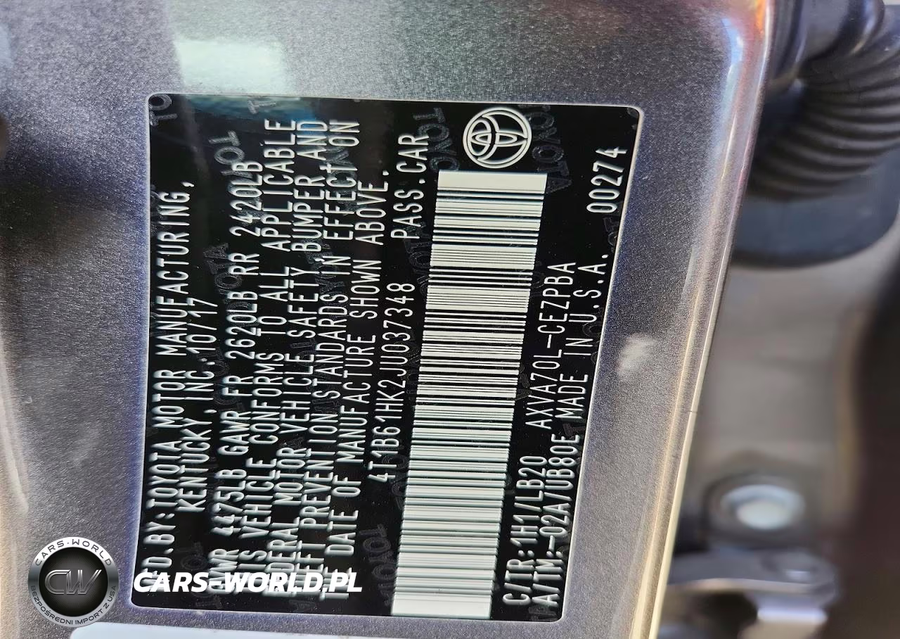 2018 Toyota Camry Xse VIN:4T1B61HK2JU037348 - 12