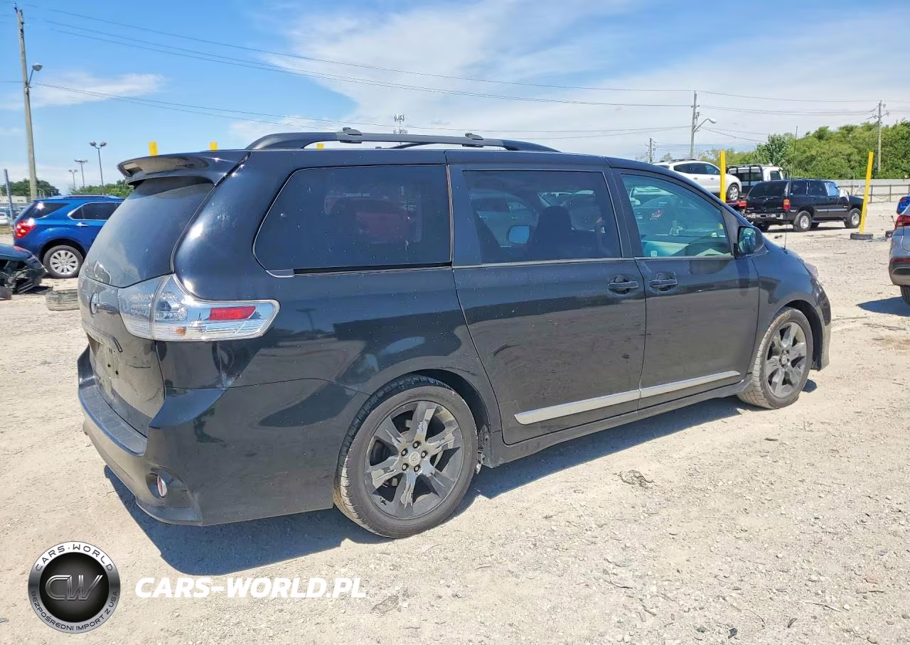 2012 Toyota Sienna Sport VIN:5TDXK3DCXCS230287 - 3