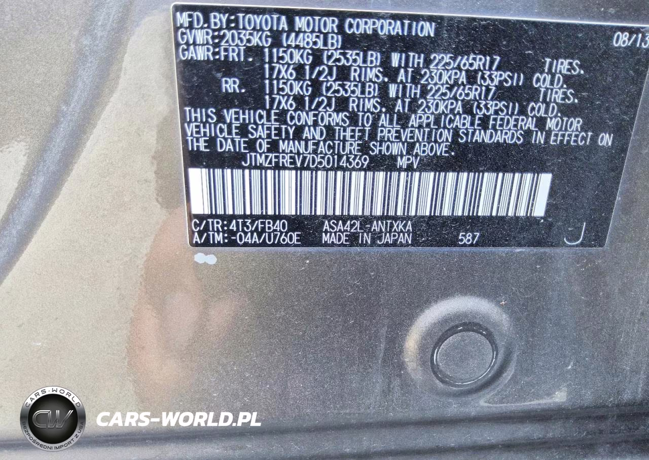 2013 Toyota Rav4 Le VIN:JTMZFREV7D5014369 - 13