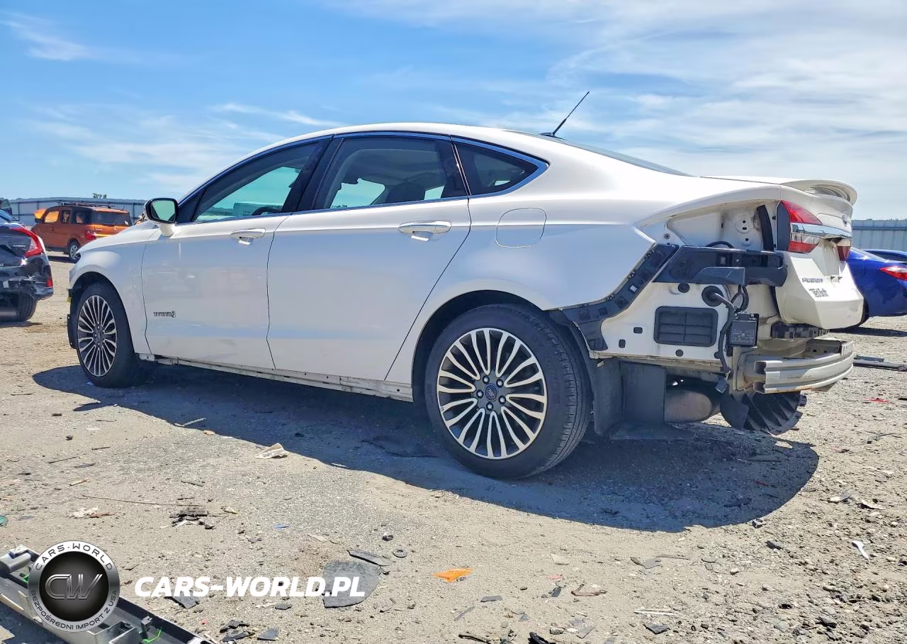 2017 Ford Fusion Titanium Hev VIN:3FA6P0RU3HR161794 - 2