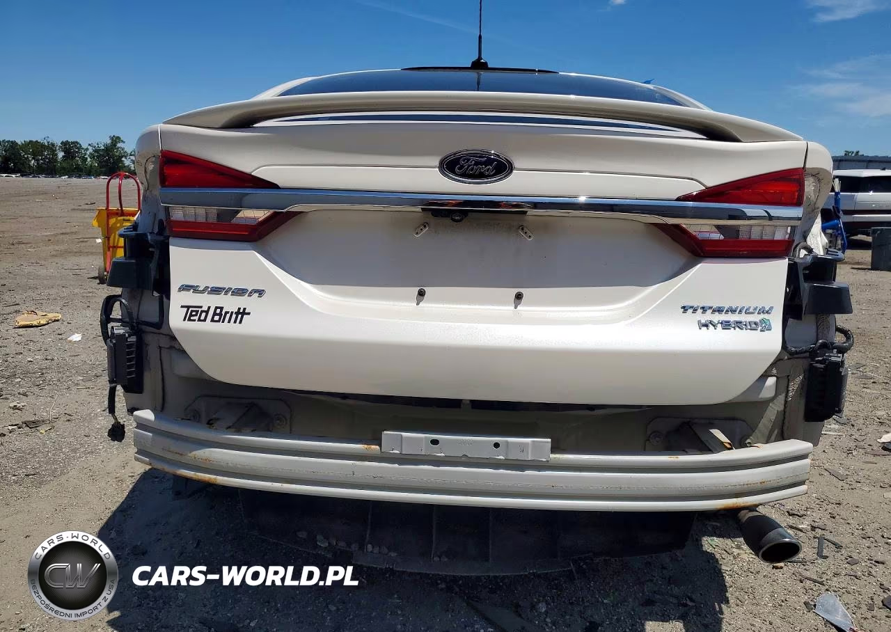 2017 Ford Fusion Titanium Hev VIN:3FA6P0RU3HR161794 - 6