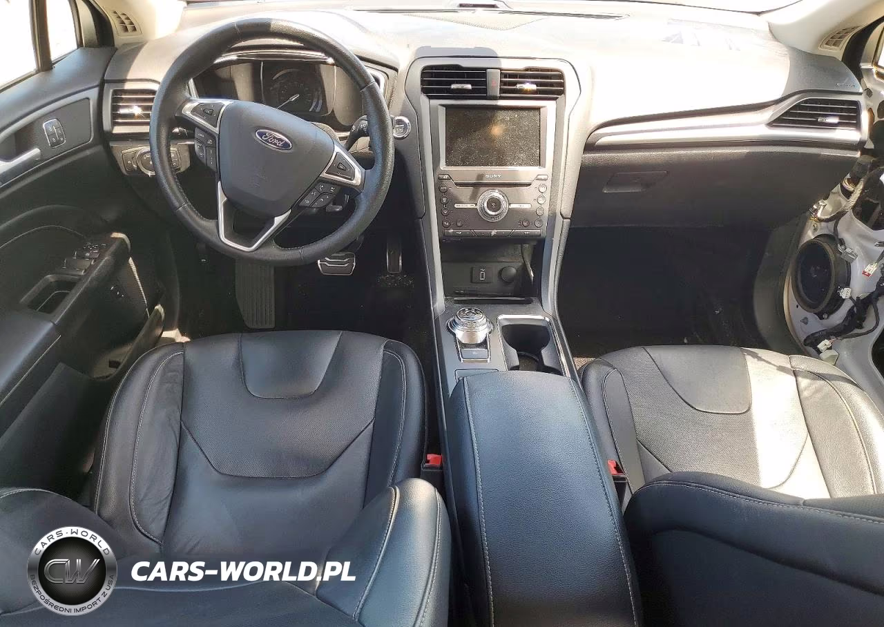 2017 Ford Fusion Titanium Hev VIN:3FA6P0RU3HR161794 - 8