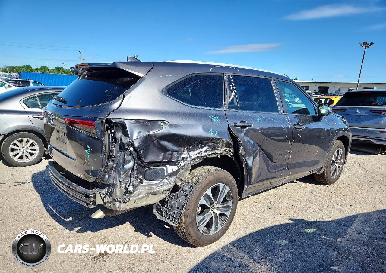 2023 Toyota Highlander Xle VIN:5TDKDRAH3PS515040 - 3